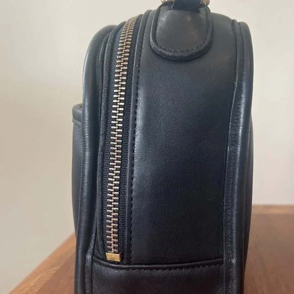 Authentic Vintage Coach Lunchbox Zip in Black #9991 - Picture 4 of 9